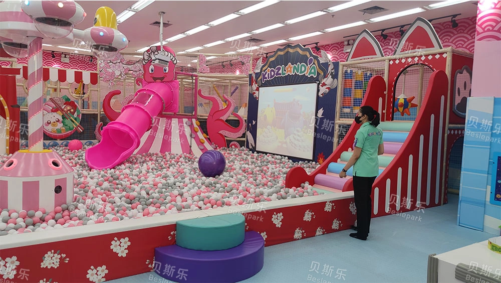 印尼樱花主题500方淘气堡 图库 2