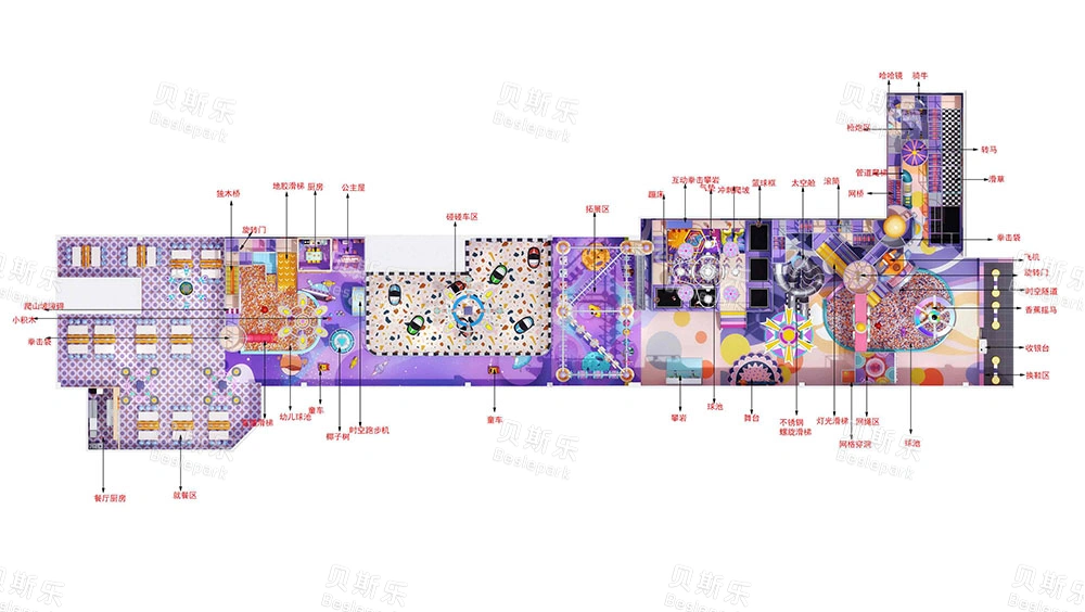 哈萨克斯坦1068平方米淘气堡 图库 10