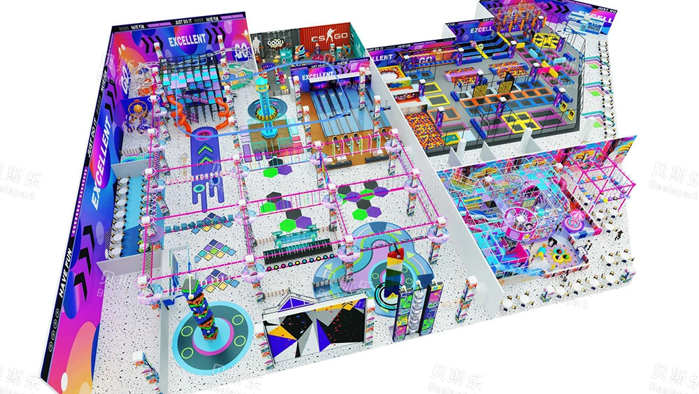 哥斯达黎加4000方淘气堡 图库 3