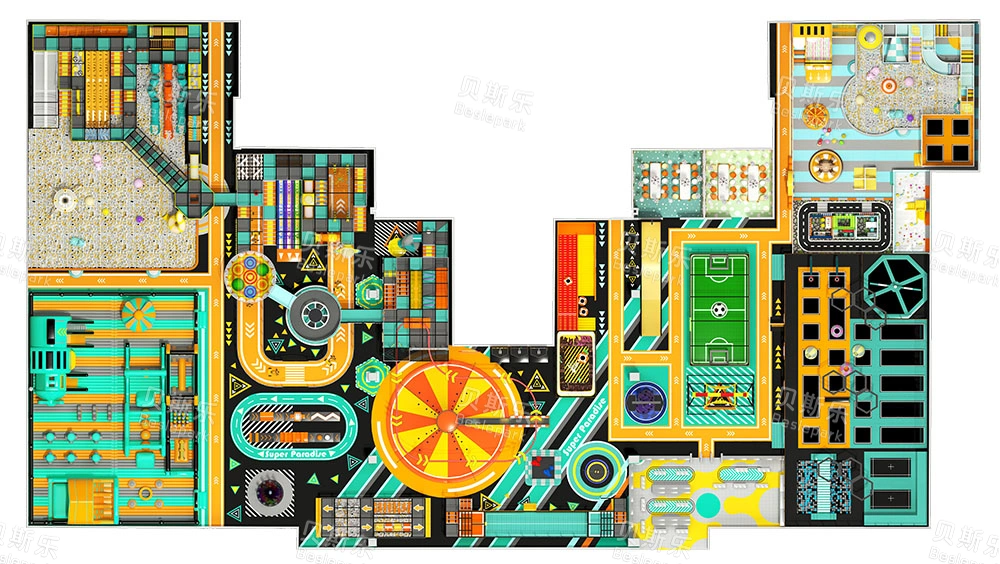 沙特3300方淘气堡